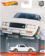 Buick Regal GNX 1987 white Hot Wheels