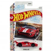 Ford GT red no5 Hot Wheels