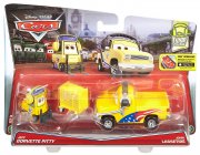 Jeff Gorvette pit crew cheif + pitty - disneyn autot / disney cars 2