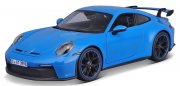 Porsche 911 GT3 2022 blue model car