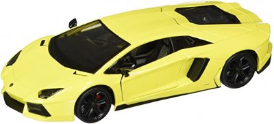Lamborghini Aventator LP 700-4 yellow - scale 1:24