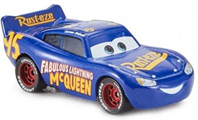 Blixten McQueen Fabolous - disney bilar 3 (skadad förpackning)