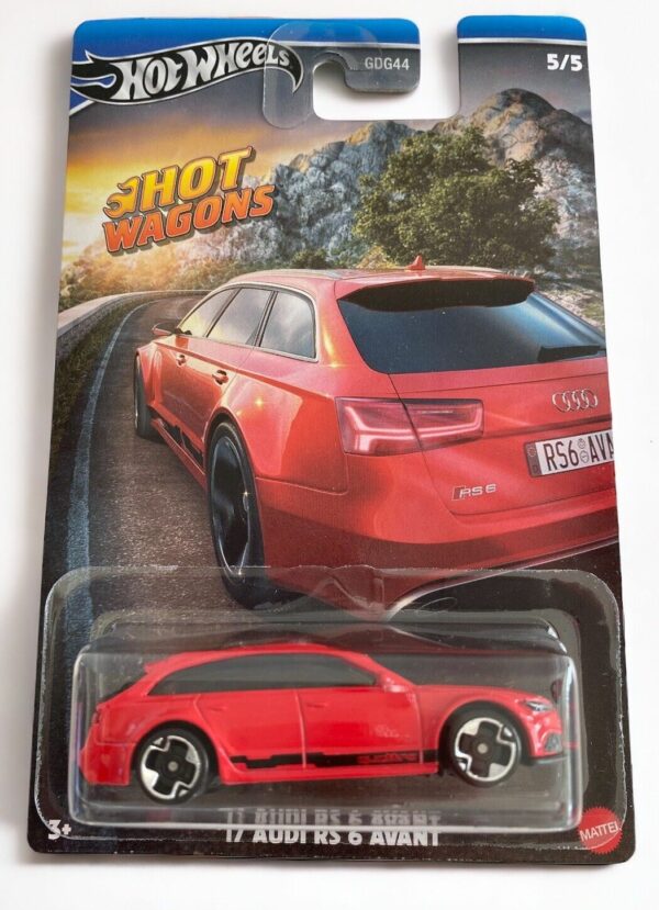 Audi Avant RS6 2017 Hot Wagons - Hot Wheels 1:64