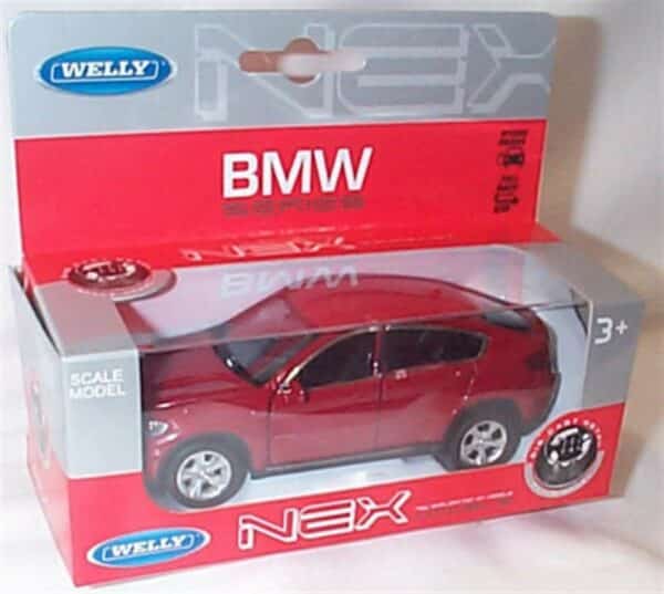 BMW X6 rød - skala 1:34-39 - Billede 2