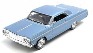 Chevrolet Impala SS 1964 blue - scale 1:24