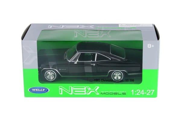 Chevrolet Impala SS 396 svart 1965 - skala 1:24 - Bild 2