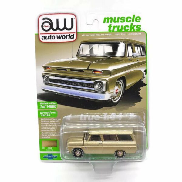 Chevrolet Suburban 1966 Gold – Maßstab 1:64 – Bild 2