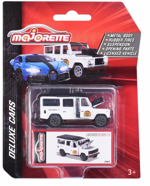 Land Rover Defender 110 weiß - Majorette 7,5 cm - Bild 2