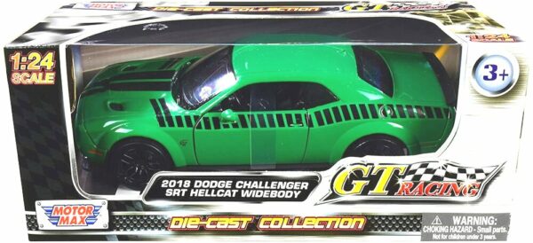 Dodge Challenger SRT Hellcat 2018 Widebody grün – Maßstab 1:24 – Bild 2