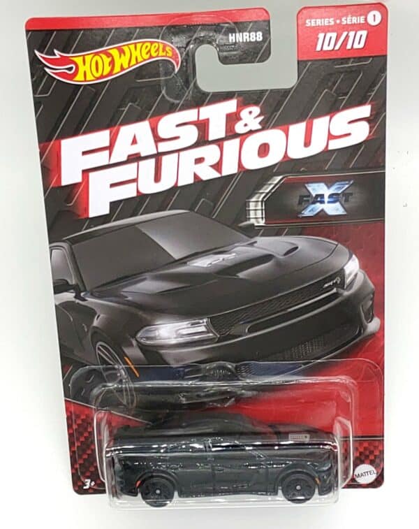 Dodge Charger Hellcat 2020 black F&amp;F - Hot Wheels 1:64