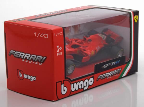 F1 Ferrari 2018 S Vettel - skala 1:43 - Bilde 2