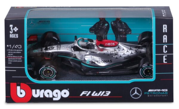 F1 Mercedes AMG no 44 L.Hamilton 2022 - skala 1:43 (skadad förpackning) - Bild 2