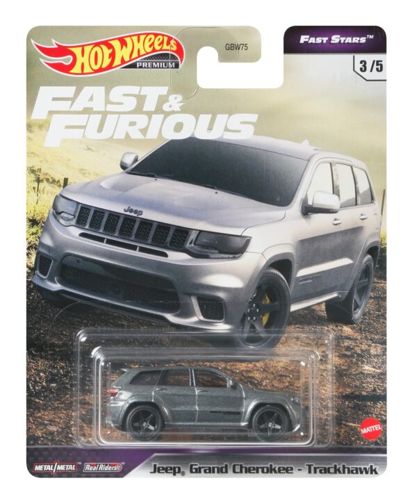 Jeep Grand Cherokee Trackhawk F&F - Hot Wheels 1:64