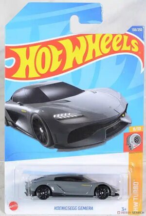 Koenigsegg Gemera grå/sort - Hot Wheels 1:64