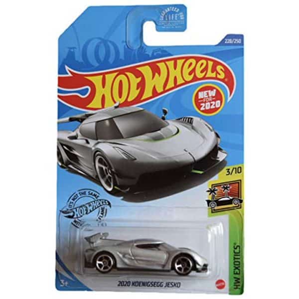 Koenigsegg Jesko 2020 silver - Hot Wheels 1:64 - Image 2