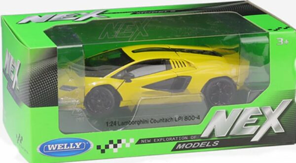 Lamborghini Countach LPi 800-4 gul - skala 1:24 - Bild 2