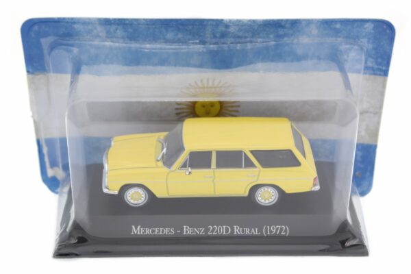 Mercedes 220D Rural 1972 gul - skala 1:43 - Bild 2