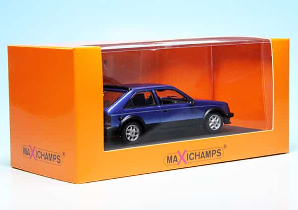 Opel Kadett D SR 1982 blå - skala 1:43 - Bild 2