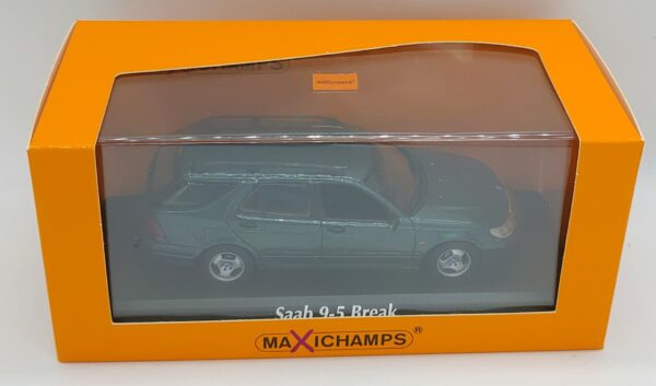 Saab 9-5 Kombi 1999 mörkgrön - skala 1:43 - Bild 2