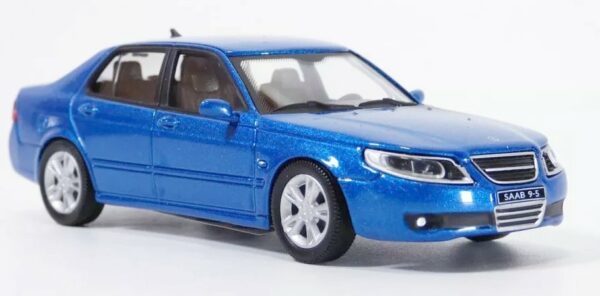 Saab 9-5 Aero 1998 blå - skala 1:43 - Billede 2
