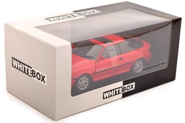 Toyota Celica GT Four RHD 1986 red - scale 1:24 - Image 2