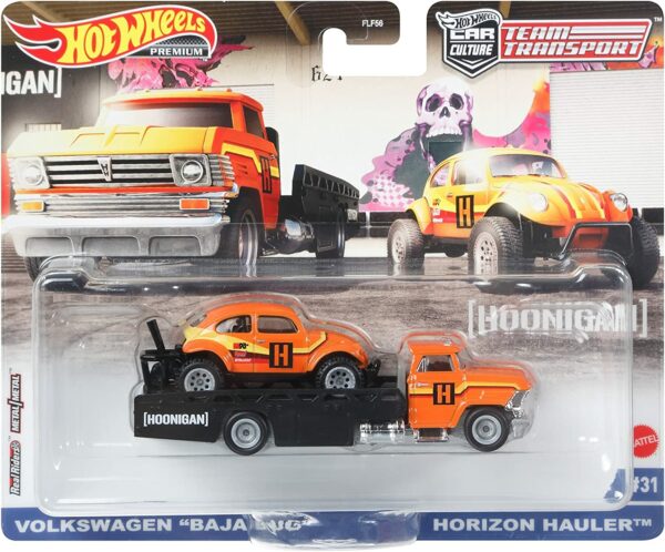 VW Baja Bug "Hoonigan" & Horizon Hauler - Hot Wheels 1:64 - Bild 2