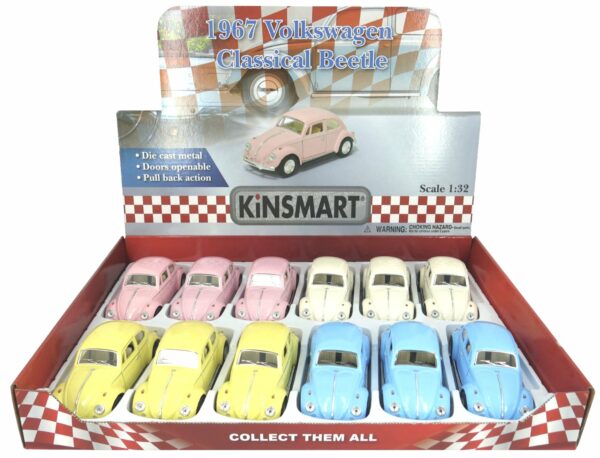 VW Beetle / Bubbla 1967 gul - skala 1:32 - Bild 2