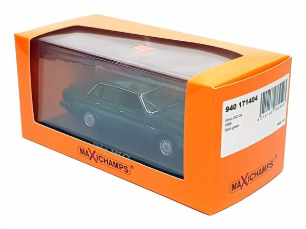 Volvo 240 GL 1986 grön - skala 1:43 - Bild 2
