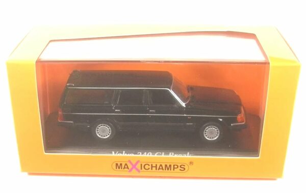 Volvo 240 GL Kombi 1986 svart - skala 1:43 - Bild 2