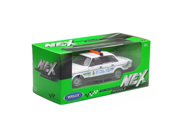 Volvo 240 GL Polis Sverige - skala 1:24 - Bild 3