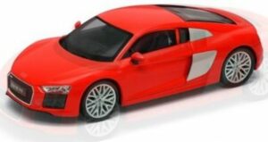 Audi R8 V10 - punainen - mittakaava 1:24