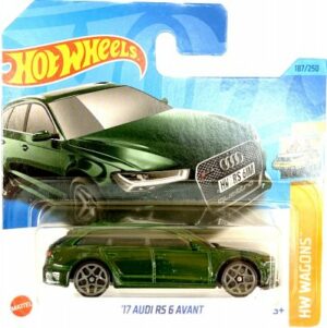 Audi RS 6 Avant 2017 green - Hot Wheels 1:64