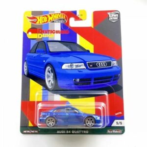Audi S4 Quattro sininen - Hot Wheels 1:64