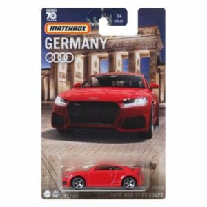 Audi TT RS Coupe 2019 punainen - Matchbox 1:64