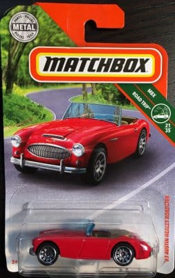 Austin Healy Roadster 1963 rod Matchbox 1 64