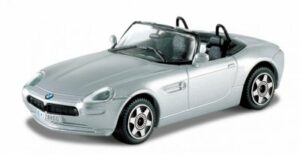 BMW Z8 Cab 2008 silver - scale 1:43