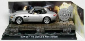 BMW Z8 James Bond &quot;Verden er ikke nok&quot; 1999 - skala 1:43