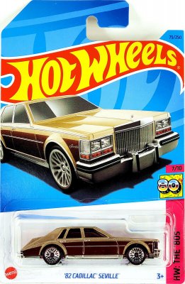 Cadillac Seville 1982 braun/rot – Hot Wheels 1:64