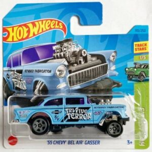 Chevrolet BelAir 55 Gasser hellblau - Hot Wheels 1:64