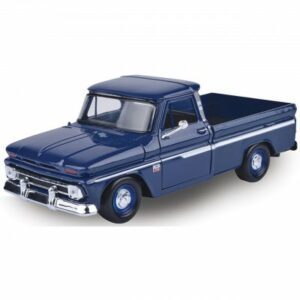 Chevrolet C10 Fleetline 1966 sininen - mittakaava 1:24