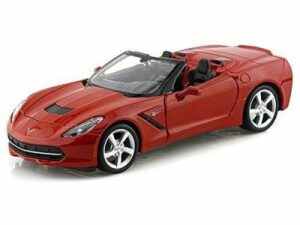 Chevrolet Corvette C7 Stingray Conv. 2014 punainen - mittakaava 1:24