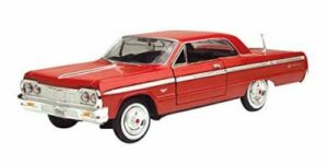 Chevrolet Impala 1964 punainen - mittakaava 1:24