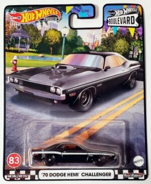 Dodge Hemi Challenger 1970 black - Hot Wheels 1:64