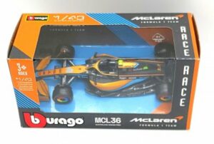 F1 McLaren 2022 Lando Norris - 1:43 mittakaava