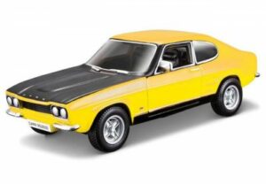 Ford Capri RS2600 1970 keltainen - mittakaava 1:32