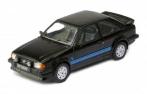 Ford Escort Mk 3 RS Turbo 1984 black - scale 1:43