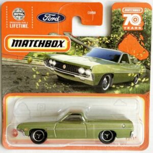 Ford Ranchero 1970 green - Matchbox 1:64