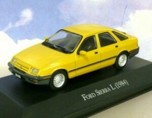 Ford Sierra L 1984 yellow - scale 1:43