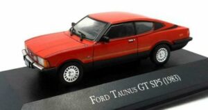Ford Taunus GT SP5 1983 punainen - mittakaava 1:43