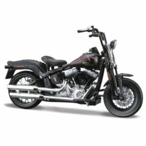 Harley Davidson FLSTB Cross Bones 2008 sort - skala 1:18